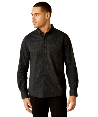 MNS MARCEL MDRN LONG SLEEVE SHIRT MARITIME NAVY