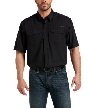 MNS VENTTEK OUTBOUND SHORT SLEEVE SHIRT BLACK
