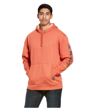 MNS REBAR GRAPHIC HOODIE VOLCANIC HEATHER