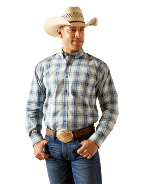 MNS PRO EMILIANO LONG SLEEVE SHIRT BLUE HEAVEN