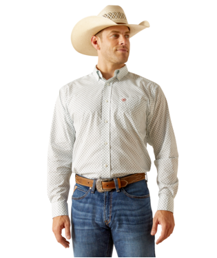 MNS WF IRVING LONG SLEEVE SHIRT WHITE