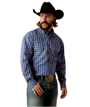 MNS PRO ROCCO LONG SLEEVE SHIRT ROYAL BLUE