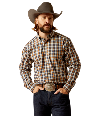 MNS PRO THOMAS LONG SLEEVE SHIRT DARK BLUE