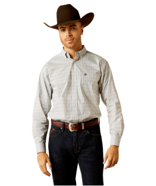 MNS REIGN LONG SLEEVE SHIRT WHITE