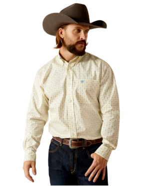 MNS WF GRIFFIN LONG SLEEVE SHIRT CREAM