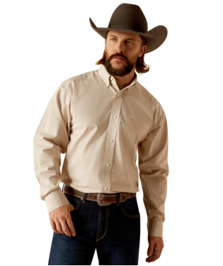 MNS WF GRAYSEN LONG SLEEVE SHIRT GOLD