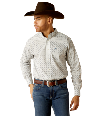 MNS WF LUCCA LONG SLEEVE SHIRT LIGHT BLUE