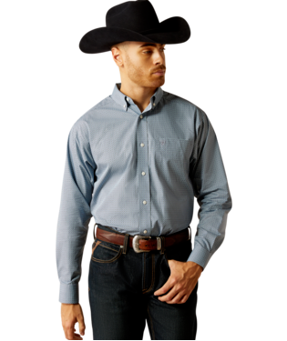 MNS WF LEONARD LONG SLEEVE SHIRT LIGHT BLUE