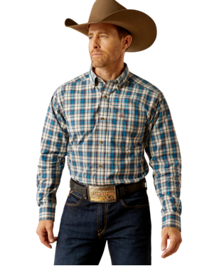 MNS PRO PARRIN LONG SLEEVE SHIRT TEAL