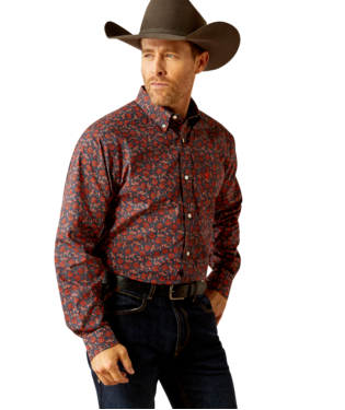 MNS WF IMAN LONG SLEEVE SHIRT NAVY