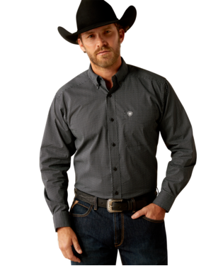 MNS JADE LONG SLEEVE SHIRT BLACK