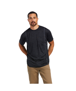 MNS RBR EVOLVE ATHLTC SHORT SLEEVE T SHIRT BLACK