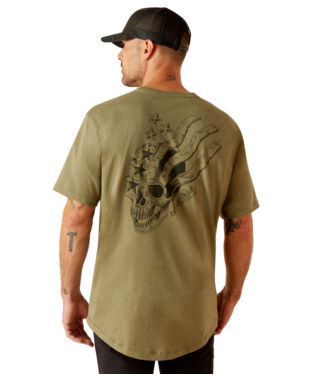 MNS RBR WORKMAN US SCREAM SHORT SLEEVE T SHIRT SAGE HEATHER