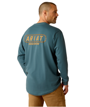 MNS RBR CTN STRONG SAW LG LONG SLEEVE T SHIRT STARGAZER