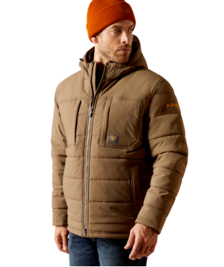 MNS RBR WNTR VALIANT RPSTP INS JACKET CHOCOLATE CHIP