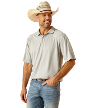 MNS AC SHORT SLEEVE POLO SILVER LINING