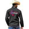 MNS TEXAS SFTSHLL INDPNDNT SMU JACKET BLACK