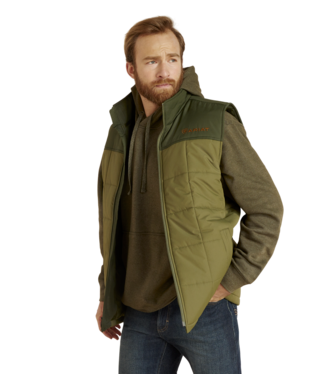 MNS CRIUS INSULATED VEST NORTHERN LODEN/DUFFLE BUG