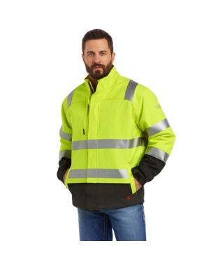 MNS FR HI-VIS INS H2O JACKET HI-VIS YELLOW