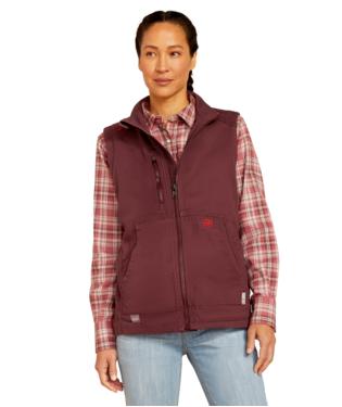 WMS FR DURALT CORDURA CNVS VEST CATAWAB GRAPE