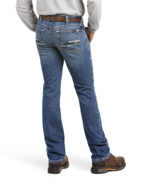 Ariat Men's FR M7 Slim DuraStretch Adkins Straight Leg- Slate Wash