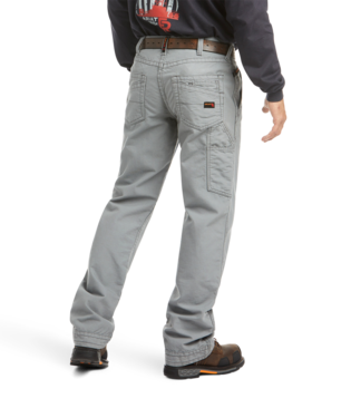Ariat Men's FR M4 Relaxed Workhorse Boot Cut Pant- Gray