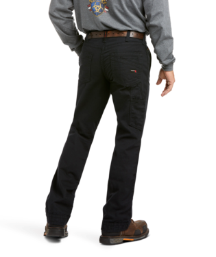 Ariat Men's FR M4 Relaxed Workhorse Boot Cut Pant- Black
