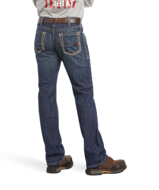 MNS FR M4 RLX BNDARY BOOT CUT JEANS SHALE