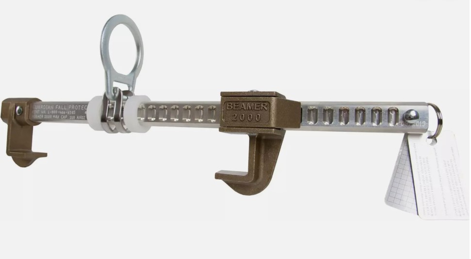 Beamer 2000 - Fits 3.5 inch to 14 inch beams up to 1.25 inch thick - Beam Anchors