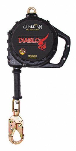 SRL, CR3-EDGE, CLASS 2, SINGLE, 8FT, GALV CABLE, STEEL SNAP HOOK - Lead Edge Personal SRLs was 11076