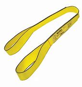 1 IN COATED WEB SLING W/7/16 HOOK 3 IN FLAT EYE - Hooks & Carabiners