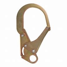  2-1/4" STAMPED STEEL REBAR HOOK 3600# GATE Gold Zinc Plated -> ` - Hooks & Carabiners