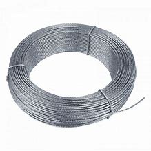 100' 3/16" stainless steel cable with snaphook for Best Winch - Davits