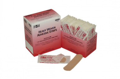 1"x3" Heavy Woven Fabric Bandages, 100/box