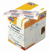1"x3" Fabric Bandages, 100/box 18/case