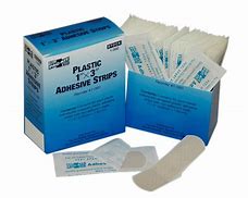 1"x3" Plastic Bandages, 60/box 18/case