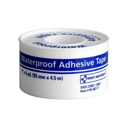 1"x5 yd. Waterproof First Aid Tape