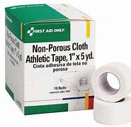 1"x5 yd. Cloth Athletic First Aid Tape, 10/box