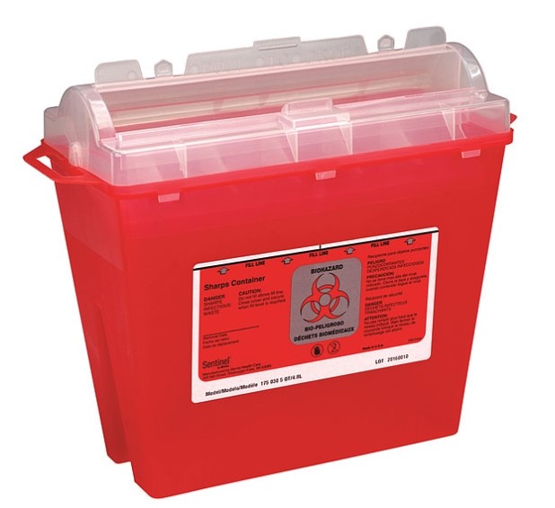 Sharps Container, 5 qt.