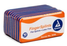 2"x4.25" Padded Finger Splints, 10/pack 30/case