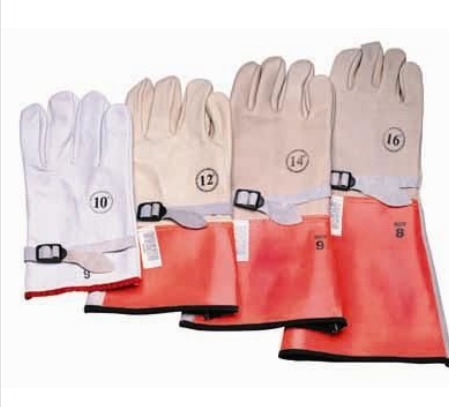 (Size 8-12) 10” Leather Protector
Gloves           