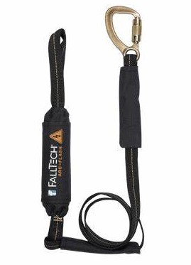 6' EAL Single Leg; Arc Flash w/Loop and Steel 5k Carabiner