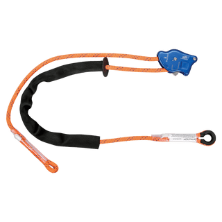 10' Rope Positioning Lanyard Thimble-eye + Adjuster