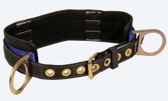 Work Positioning Belt XL 2-Hip D-Rings w/Pad + Removable belt