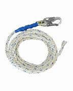 100' VLL Snap Hook + Back Splice 5/8" White