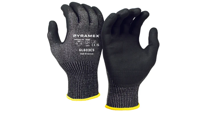 Microfoam Nitrile Glove - size Medium