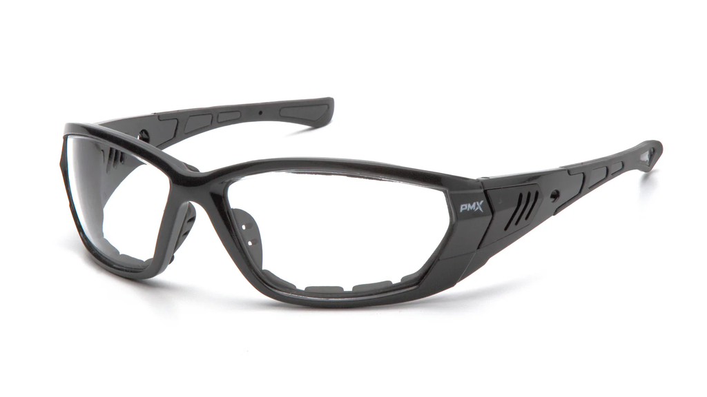 Glasses, Atrex - Clear Anti-Fog - Pearl Gray- Foam Padded