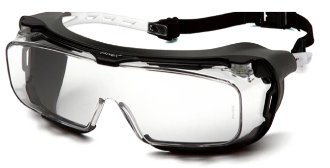 Glasses, Capture Plus - OTG H2MAX Anti-Fog with Rubber Gasket - Clear