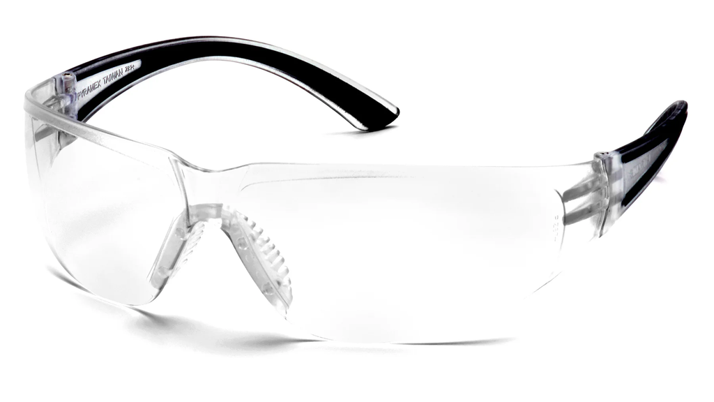 Glasses, Cortez - Clear - Black Temples 12/bx. 300/cs