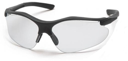 Glasses, Fortress - Clear Anti-fog - Black